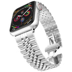 For Apple Watch Series 8&7 41mm / SE 2&6&SE&5&4 40mm / 3&2&1 38mm / Silver