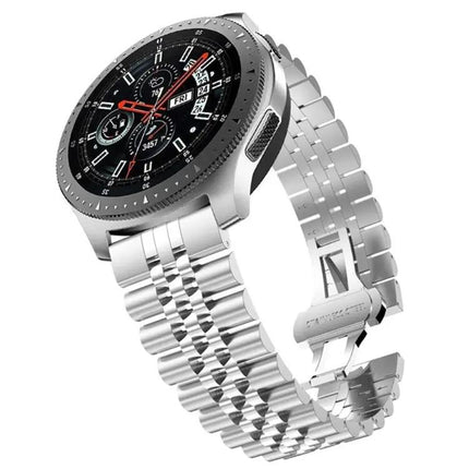 Five Beads Stainless Steel Watch Band Replacement 20mm 22mm