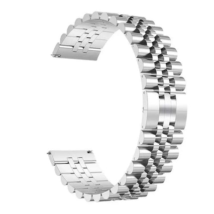 Five Beads Stainless Steel Watch Band Replacement 20mm 22mm