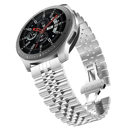Five Beads Stainless Steel Watch Band Replacement 20mm 22mm