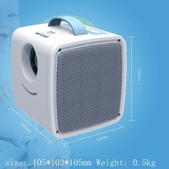 Compact Q2 1080P LED Mini Projector for Kids Entertainment