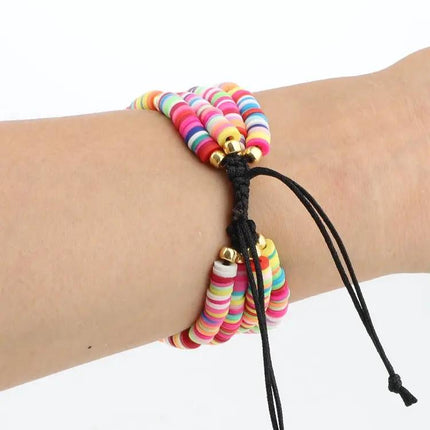 Bohemian Ceramic Beaded Apple Watch Band Strap 44mm 42mm