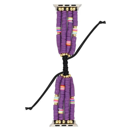 Bohemian Ceramic Beaded Apple Watch Band Strap 44mm 42mm