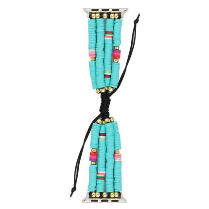 Bohemian Ceramic Beaded Apple Watch Band Strap 44mm 42mm
