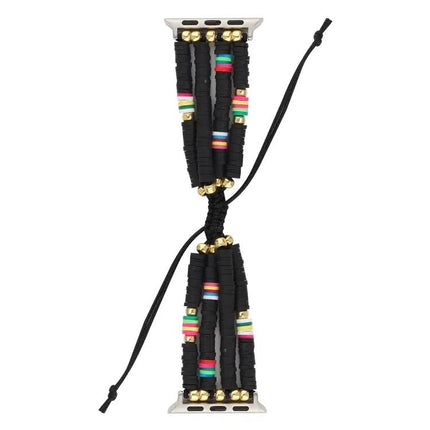 Bohemian Ceramic Beaded Apple Watch Band Strap 44mm 42mm