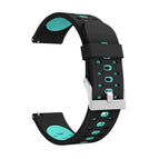 For Samsung Galaxy Watch 3 41mm / Black Green
