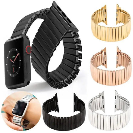 Elastic Aluminum Apple Watch Band 38/40/41/42/44/45/49mm