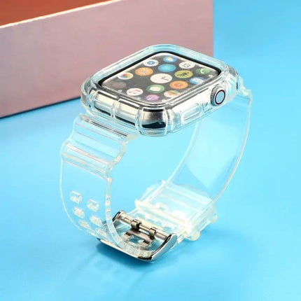 Transparent TPU Replacement Strap For Apple Watch 38/40/41mm