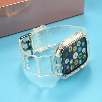 Transparent TPU Replacement Strap For Apple Watch 38/40/41mm