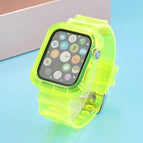 For Apple Watch Series 7 41mm / 6 & SE & 5 & 4 40mm / 3 & 2 & 1 38mm / Fluorescent Green