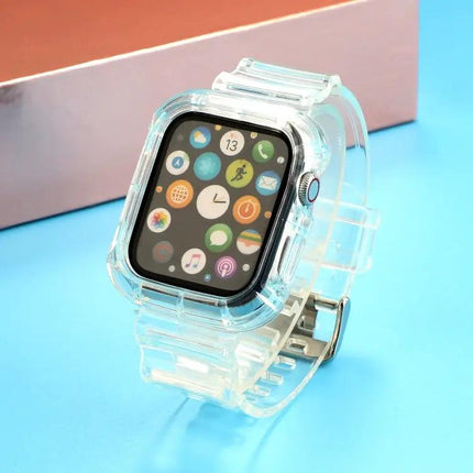 Transparent TPU Replacement Strap For Apple Watch 38/40/41mm