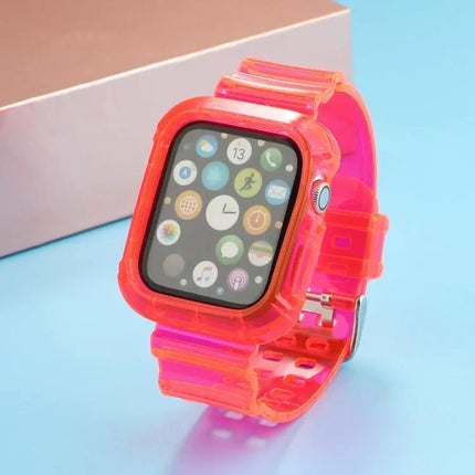 Transparent TPU Replacement Strap For Apple Watch 38/40/41mm