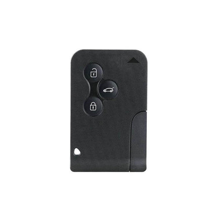Car Key for Renault Megane and Scenic 2003-2008 Models replacement 3-button black remote key fob for locking unlocking trunk access
