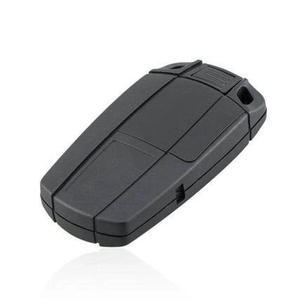 BMW 3-Button Replacement Car Key for X5, X6 and Other Models black replacement remote showing three-button layout