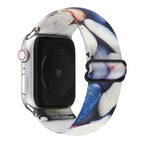 For Apple Watch Series 7 41mm / 6 & SE & 5 & 4 40mm / 3 & 2 & 1 38mm / Blue White