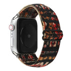 For Apple Watch Series 7 45mm / 6 & SE & 5 & 4 44mm / 3 & 2 & 1 42mm / Plaid