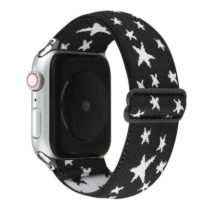 Ethnic Nylon Buckle Watch Band for Apple Watch 42/44/45mm