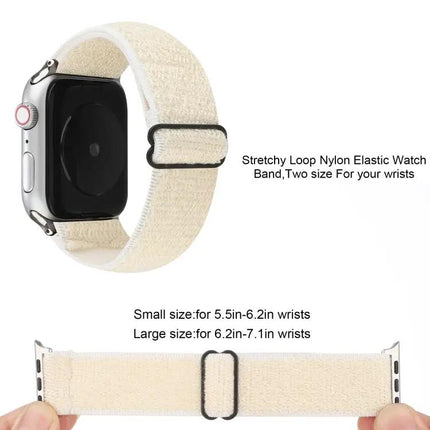 Solid Nylon Watch Band For Apple Watch 38/40/41/42mm