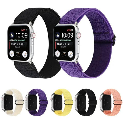 Solid Nylon Watch Band For Apple Watch 38/40/41/42mm