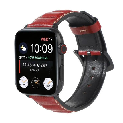 Genuine Leather Apple Watch Band 38/40/41/42/44/45mm