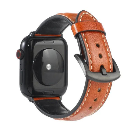 Genuine Leather Apple Watch Band 38/40/41/42/44/45mm
