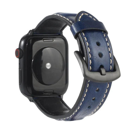 Genuine Leather Apple Watch Band 38/40/41/42/44/45mm
