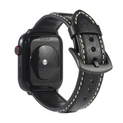 Genuine Leather Apple Watch Band 38/40/41/42/44/45mm