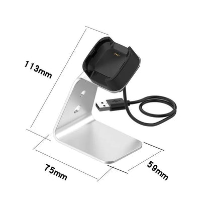 Fitbit Versa Aluminum Alloy Charger Holder With Fast Charge