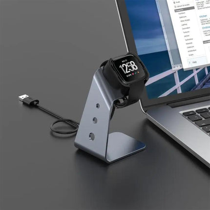 Fitbit Versa Aluminum Alloy Charger Holder With Fast Charge