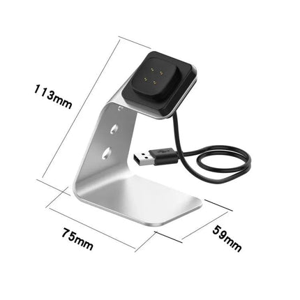 Fitbit Versa 3 Sense Aluminum Alloy Magnetic Charger