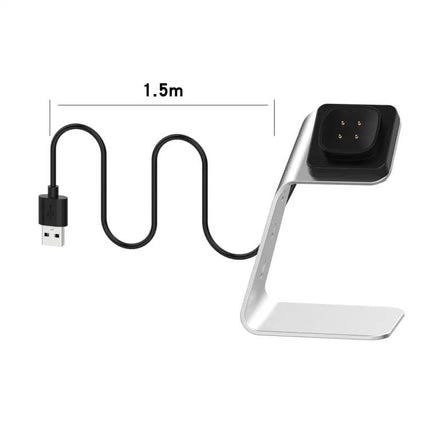 Fitbit Versa 3 Sense Aluminum Alloy Magnetic Charger