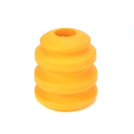 2-Pack Polyurethane Front Shock Absorber For Cadillac And Chevrolet bright yellow polyurethane front bump stop - durable replacement for Cadillac and Chevrolet