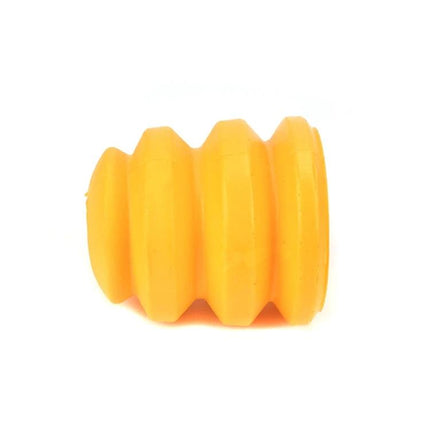 2-Pack Polyurethane Front Shock Absorber For Cadillac And Chevrolet bright yellow polyurethane front suspension bump stop, pair for improved ride comfort