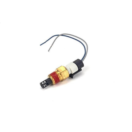 GM Car Intake Air Temperature Sensor With Wiring Harness - ABS metal sensor with two-wire harness for GM engine intake temperature monitoring