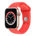 For Apple Watch Series 7 41mm / 6 & SE & 5 & 4 40mm / 3 & 2 & 1 38mm / Bright Pink