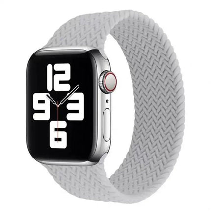 Silicone Woven Single-Turn Apple Watch Band 38/40/41mm S/M/L