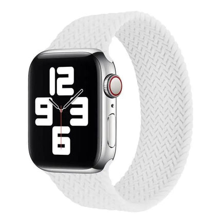 Silicone Woven Single-Turn Apple Watch Band 38/40/41/42/44mm