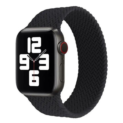 Silicone Woven Single-Turn Apple Watch Band 38/40/41/42/44mm