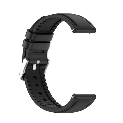 20mm Silicone Leather Watch Band For Samsung Galaxy Watch 3