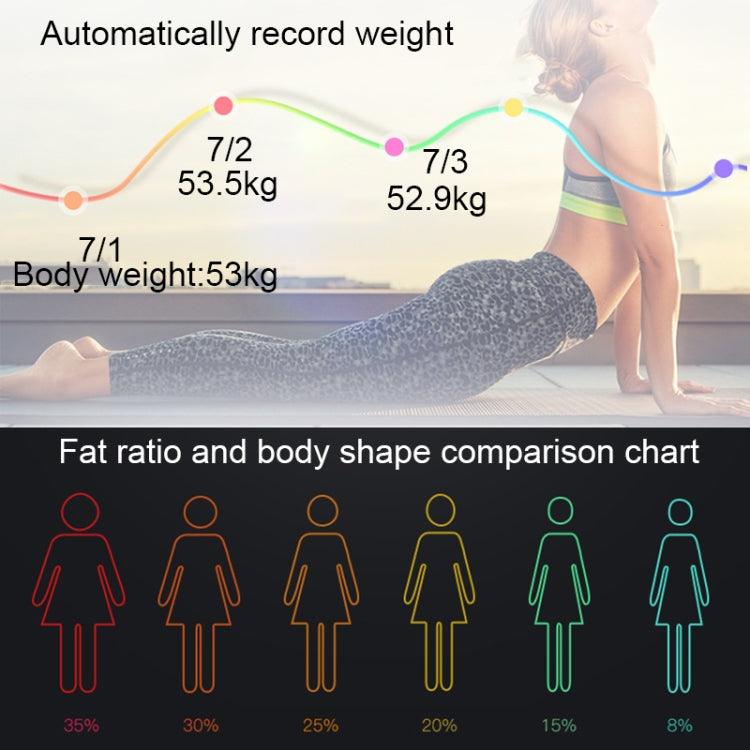 Smart Digital Body Composition Scale with LCD Display and Multiple Measurement Functions