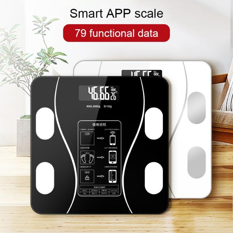 Smart Digital Body Composition Scale with LCD Display and Multiple Measurement Functions