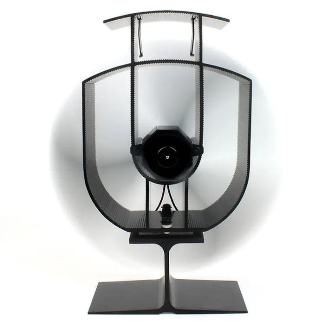 Heat-Powered Fireplace Fan for Efficient Stove Heat Distribution