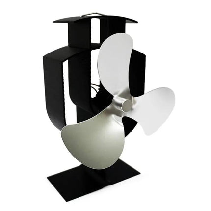 Heat-Powered Fireplace Fan for Efficient Stove Heat Distribution
