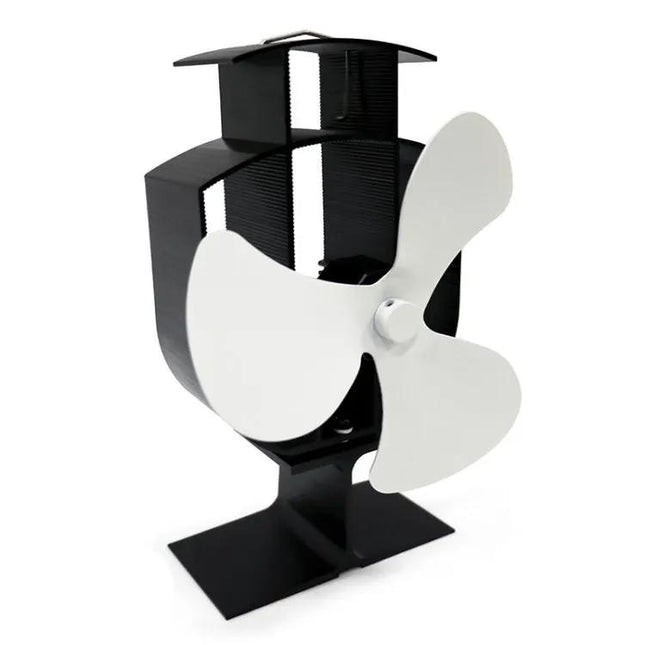 Heat-Powered Fireplace Fan for Efficient Stove Heat Distribution