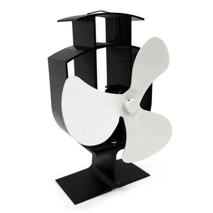 Heat-Powered Fireplace Fan for Efficient Stove Heat Distribution