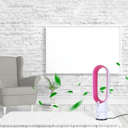 16 Inch Leafless Desk Fan With Remote For Home And Office