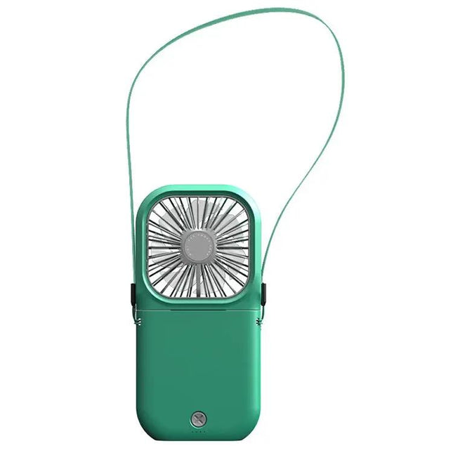 Foldable Portable Handheld Neck And Desktop Fan With USB | Syndmart