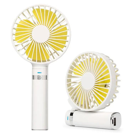 Compact Portable Foldable Handheld Electric Fan with Night Light