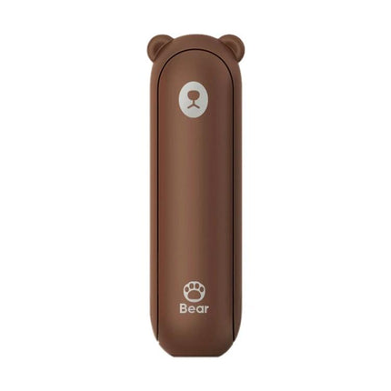 Alt Tag: Xiaomi JISULIFE F8 Portable Handheld Mini Fan with Flashlight Brown Bear Edition, Compact USB Rechargeable