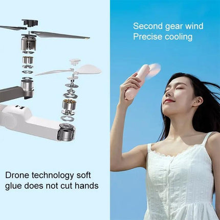 Xiaomi JISULIFE F8 Portable Handheld Mini Fan with Flashlight